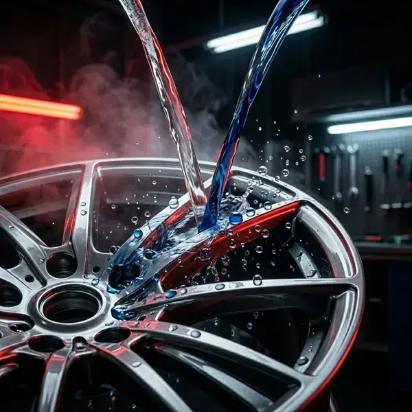 Nuestra última etapa de protección: un barnizado configurable que blinda el color contra los elementos y los químicos.